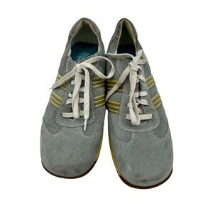 Vintage Skechers Something Else Lace-Up Sneakers Womens Size 9 Gray Suede
